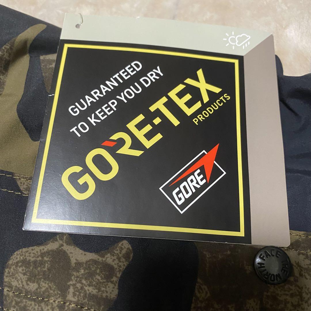 新品 タグ付　ノースフェイス ノベルティマウンテンライトジャケット 迷彩 L