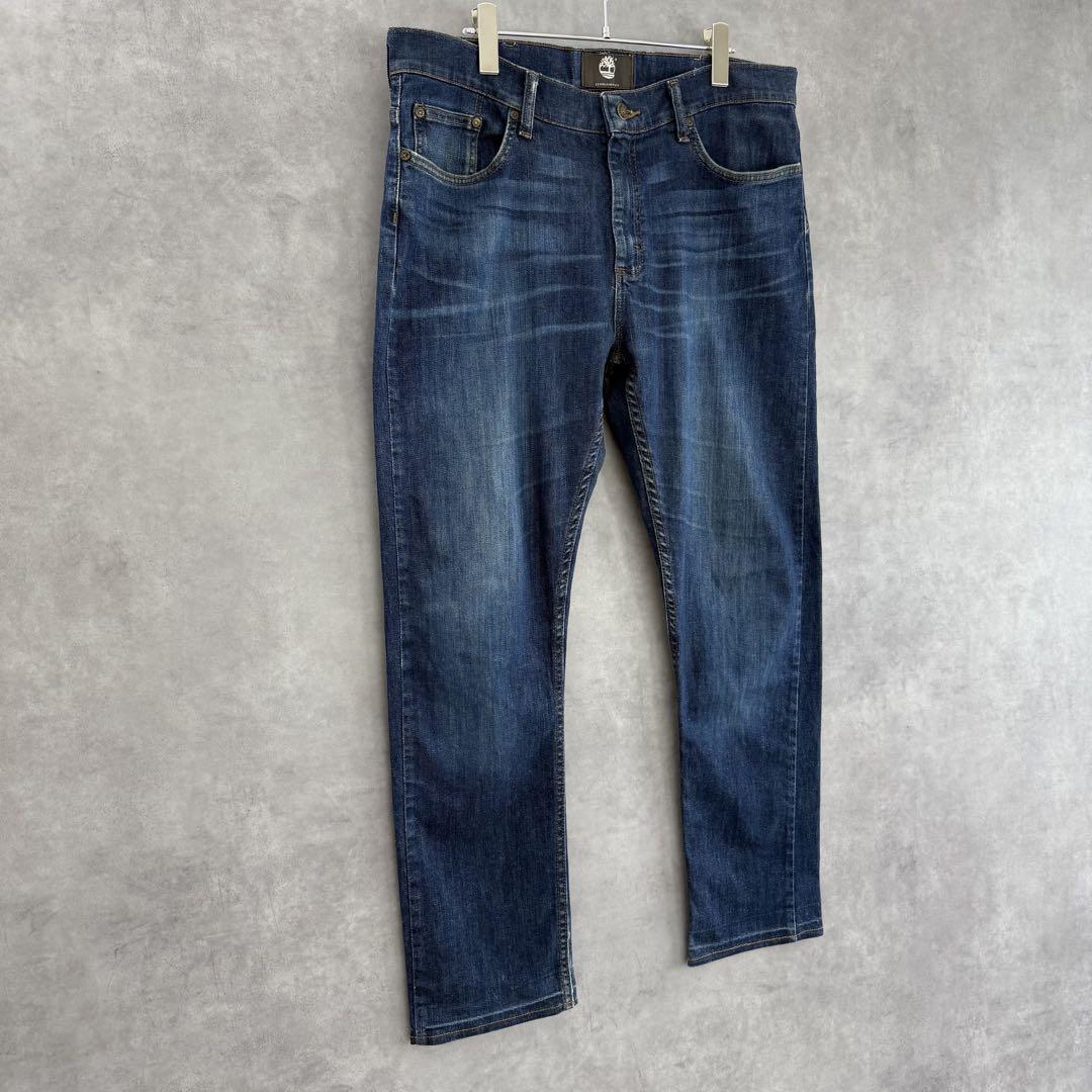 Timberland ティンバーランド テーパードデニムパンツ インディゴ 34