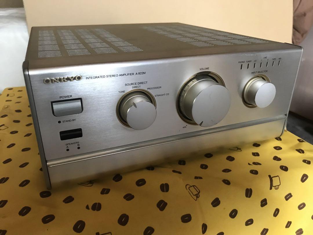 ONKYO  オンキョー　プリメインアンプ　A-922M リモコン付き　動作確認