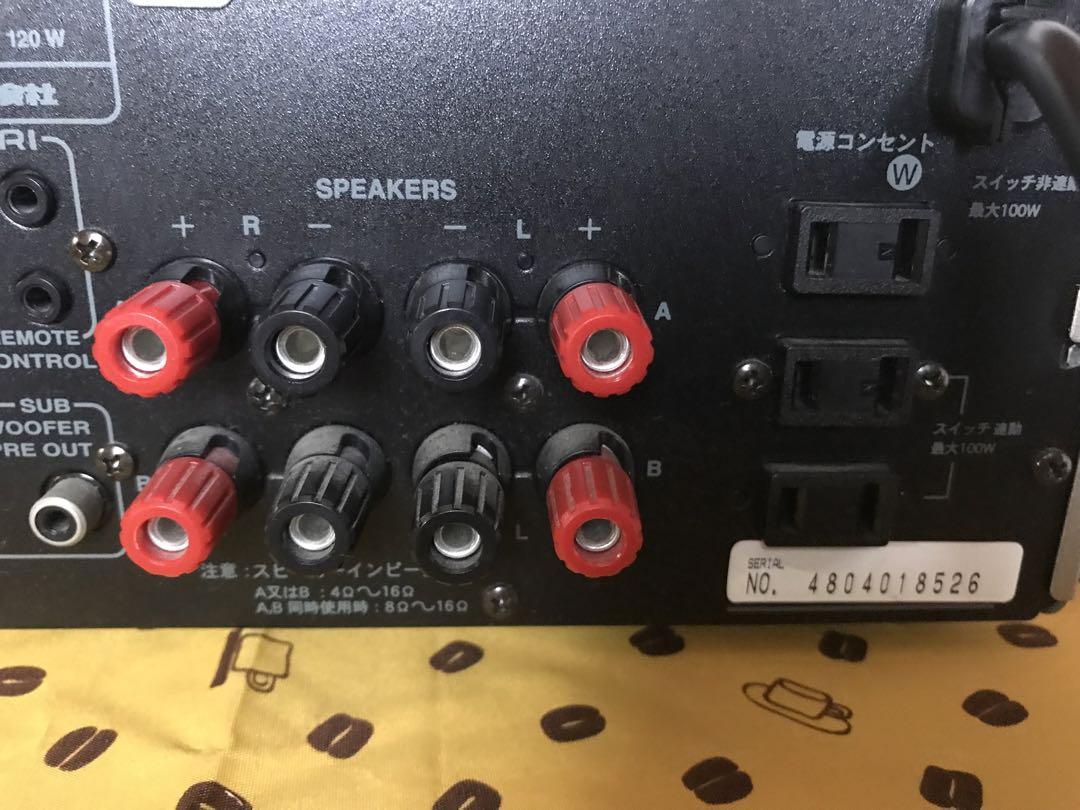 ONKYO  オンキョー　プリメインアンプ　A-922M リモコン付き　動作確認