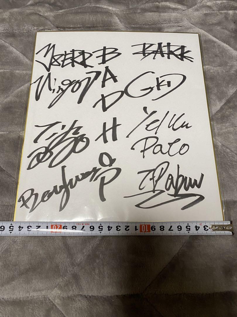 BAD HOP  直筆サイン　badhop BreatH