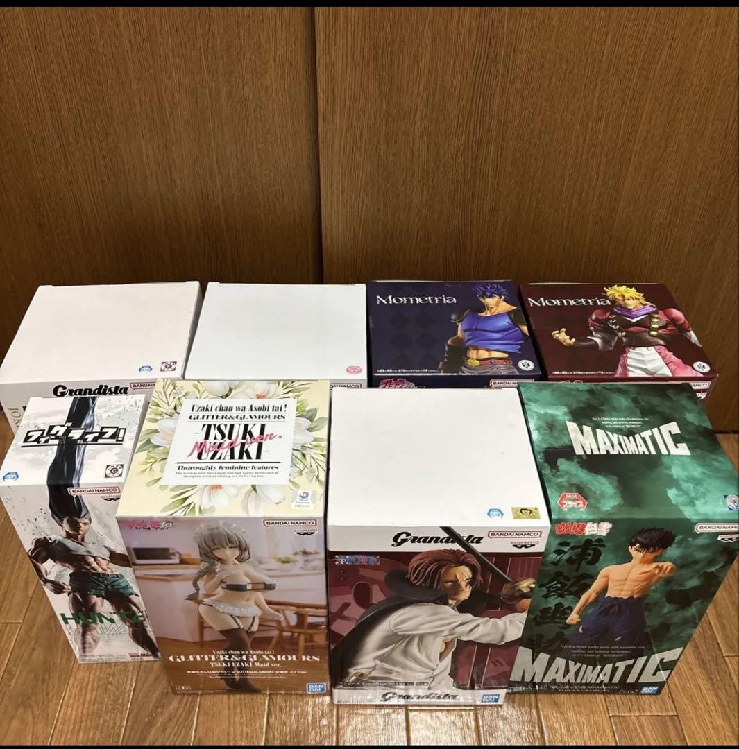 新品未開封最新プライズフィギュア8体まとめ売り