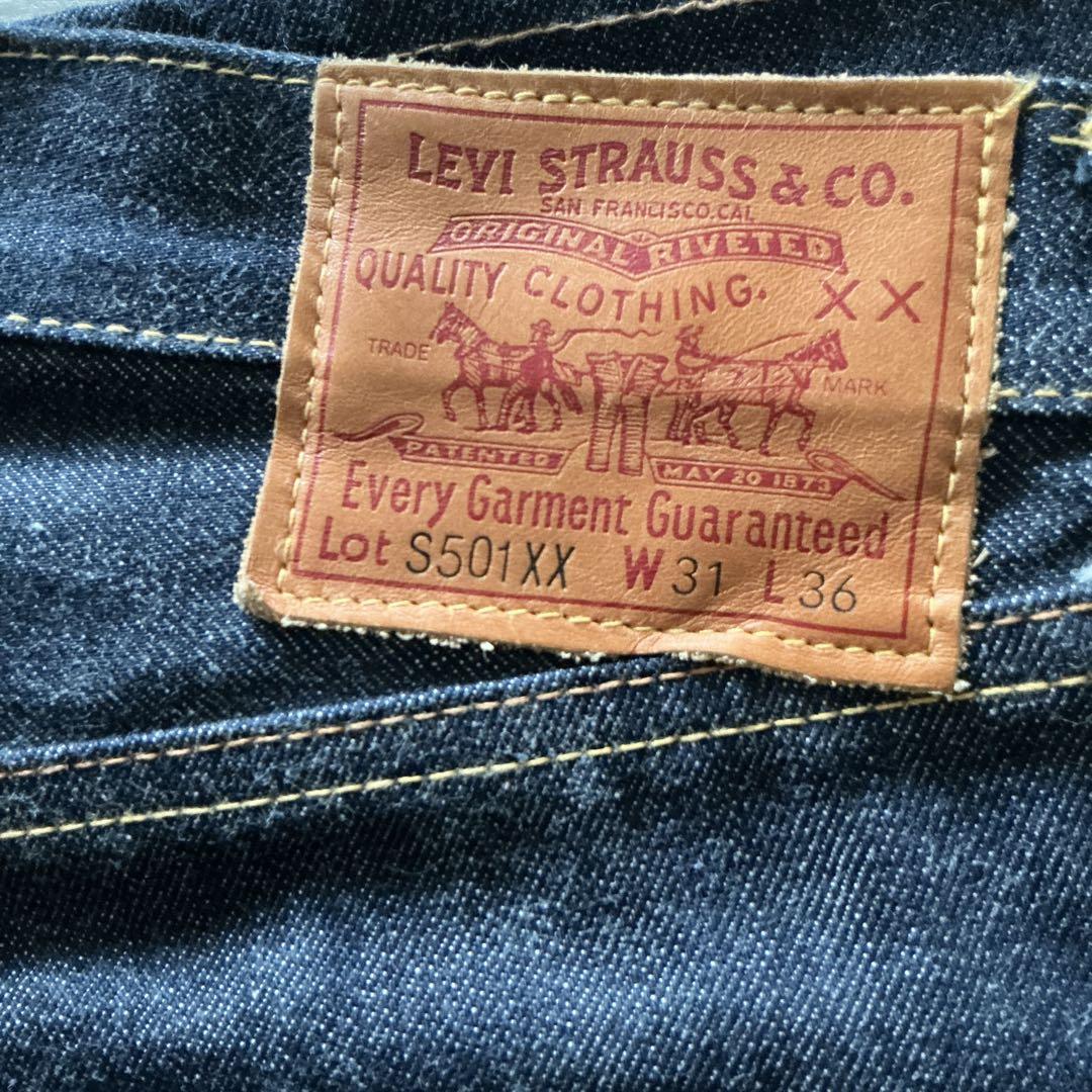 Levi\'s 501XX W31 L36 大戦モデル デッドストック 新品未使用