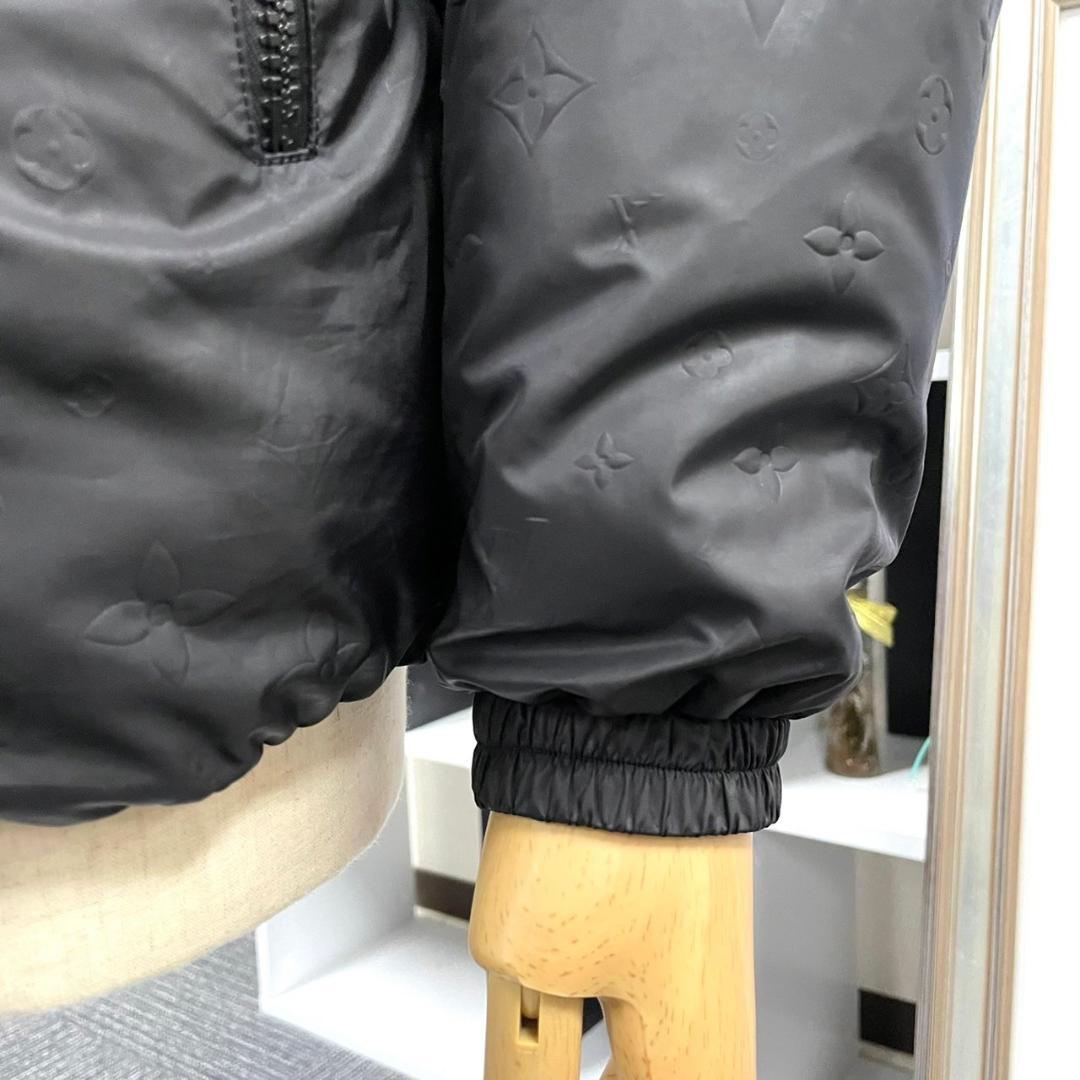 LOUIS VUITTON モノグラム ジャガード ダウンJKT リバーシブル