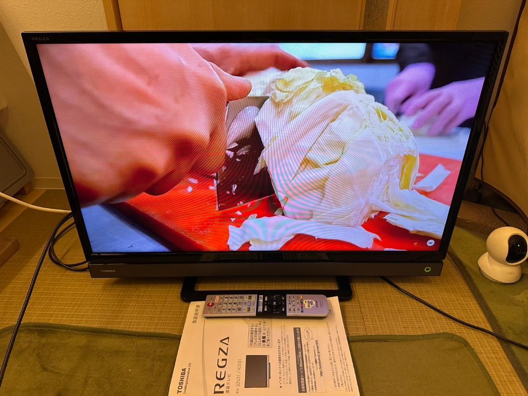 極美品！TOSHIBA 東芝 テレビ　32V31 18年 Netflix　32型