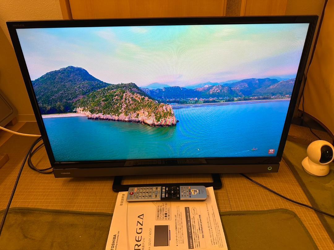極美品！TOSHIBA 東芝 テレビ　32V31 18年 Netflix　32型