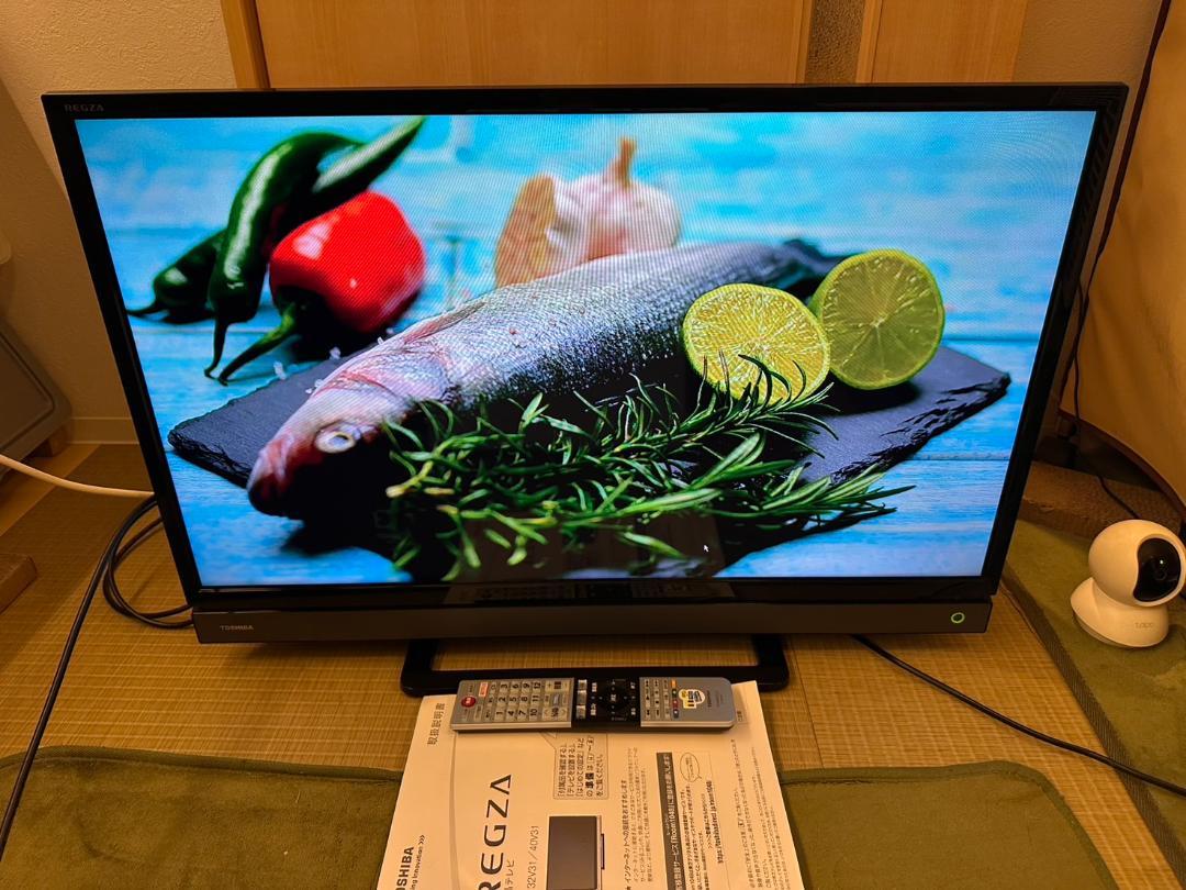 極美品！TOSHIBA 東芝 テレビ　32V31 18年 Netflix　32型
