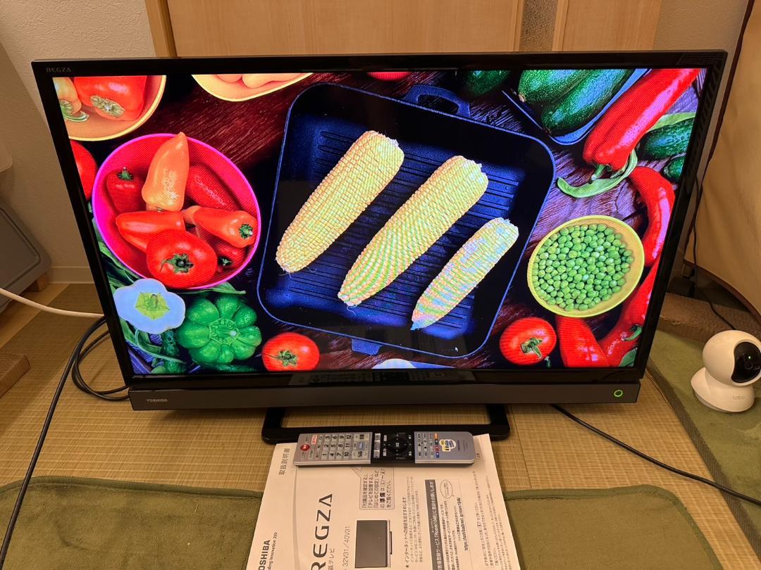 極美品！TOSHIBA 東芝 テレビ　32V31 18年 Netflix　32型