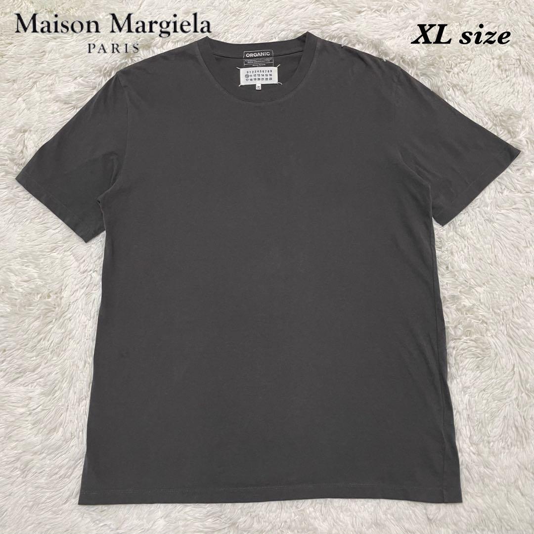 メゾンマルジェラ 2022SS オーガニックコットン Tシャツ ブラック系 XL