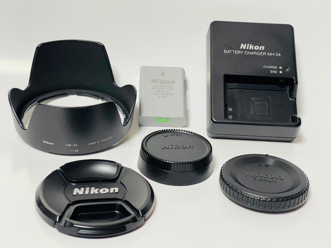 ☆極上美品★NIKON ニコン D5300 レンズキット ◇ショット数6457回
