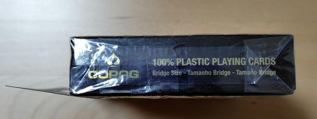 COPAG 100% プラスチック トランプ ブリッジサイズ