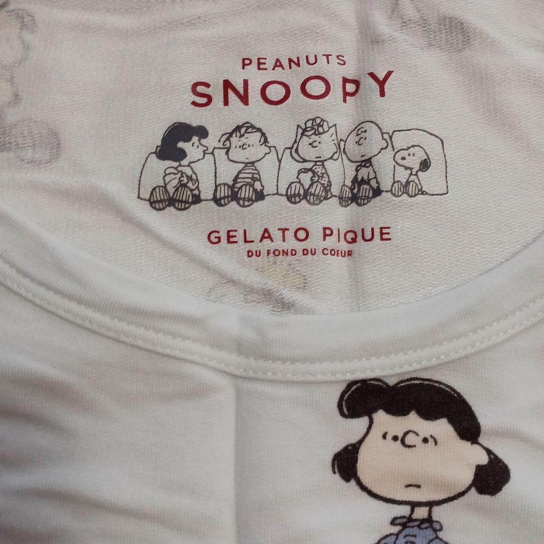 ジェラートピケ　SNOOPY　ルームウェア　フリーサイズ