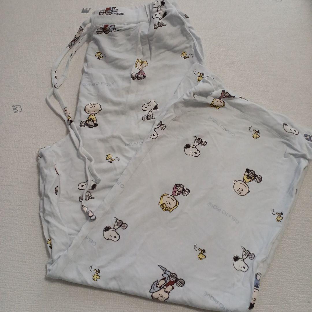ジェラートピケ　SNOOPY　ルームウェア　フリーサイズ