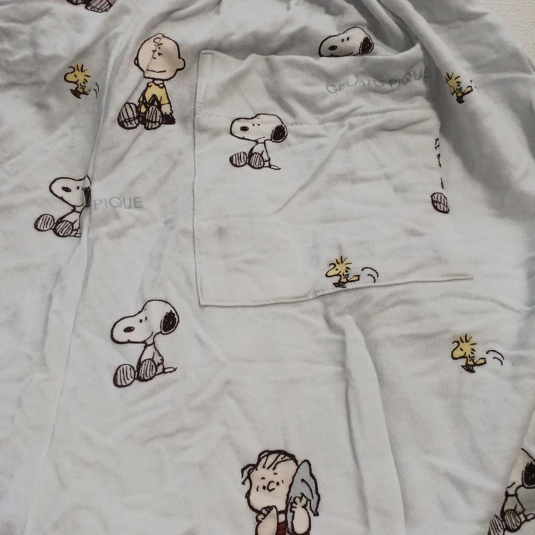 ジェラートピケ　SNOOPY　ルームウェア　フリーサイズ