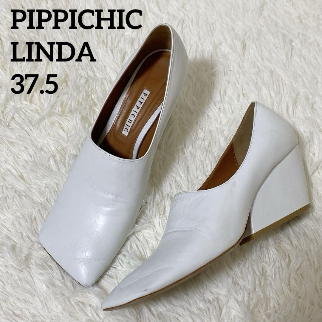 【美品】 PIPPICHIC ピッピシック LINDA スクエアトゥ パンプス Pippichic（ピッピシック）の「＜PIPPICHIC（ピッピシック