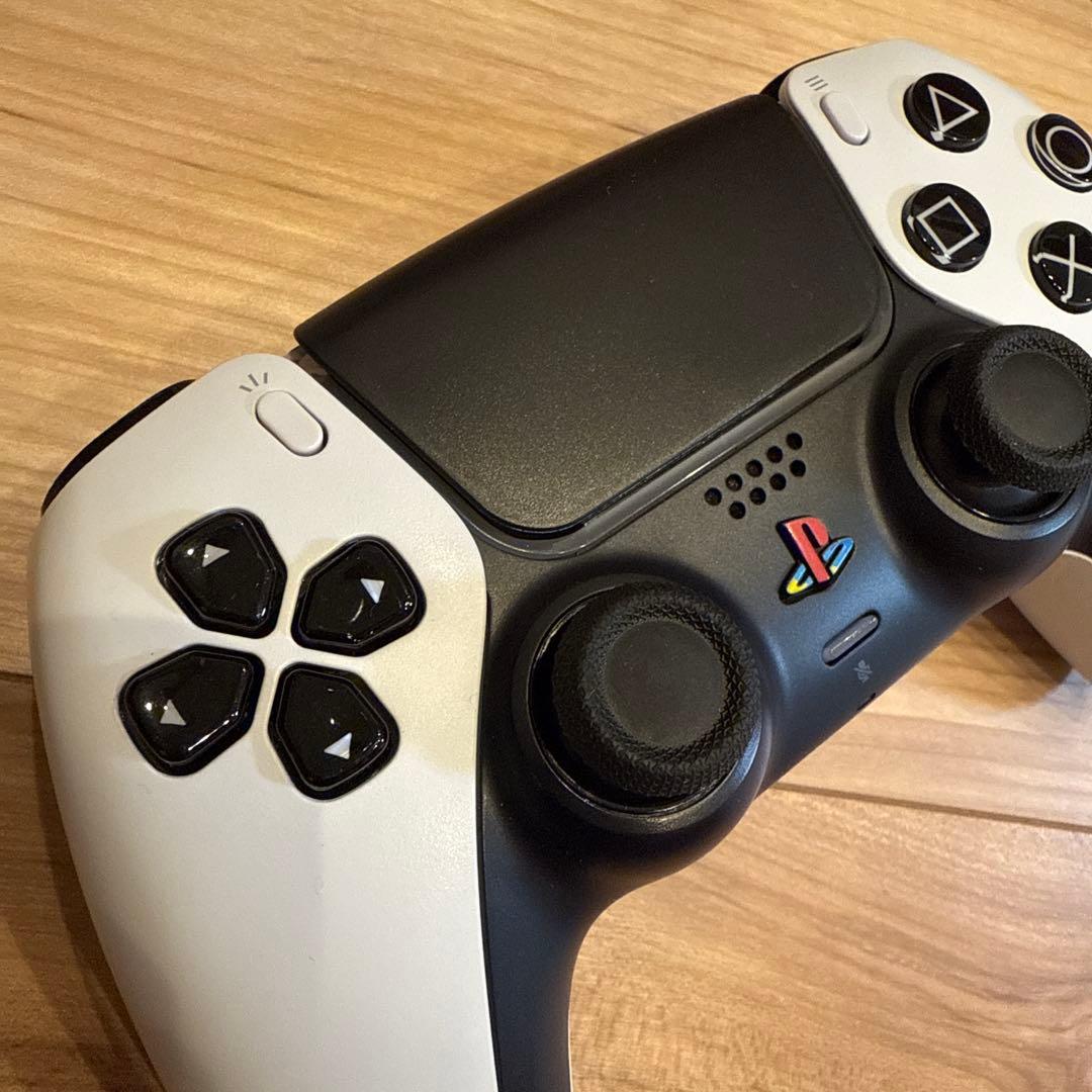PS5 純正 DualSense カスタム コントローラー ホワイト-ブラックPlayStation5 UP786_INFO