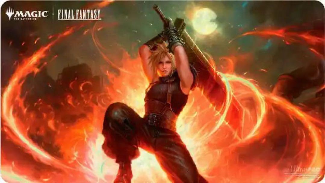 箔押しプレイマット　星の勇者、クラウドFINAL FANTASY 箔押しプレイマット 星の勇者、クラウドFINAL FANTASY - メルカリ