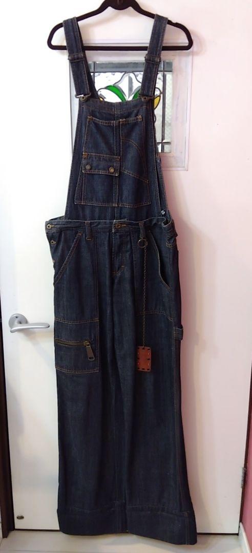 断捨離！珍品！D&G　イタリア製デニムオーバーオール