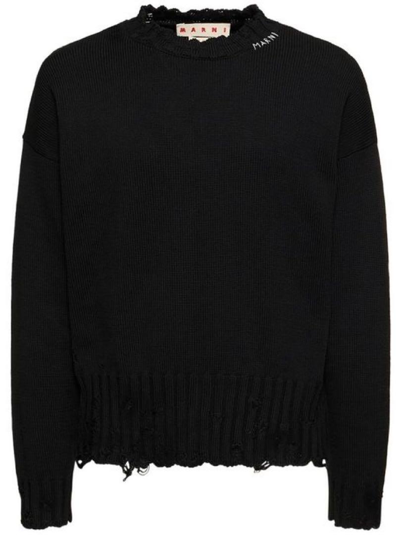 12月15日迄最終値下げ】23AW MARNI マルニ ダメージコットン