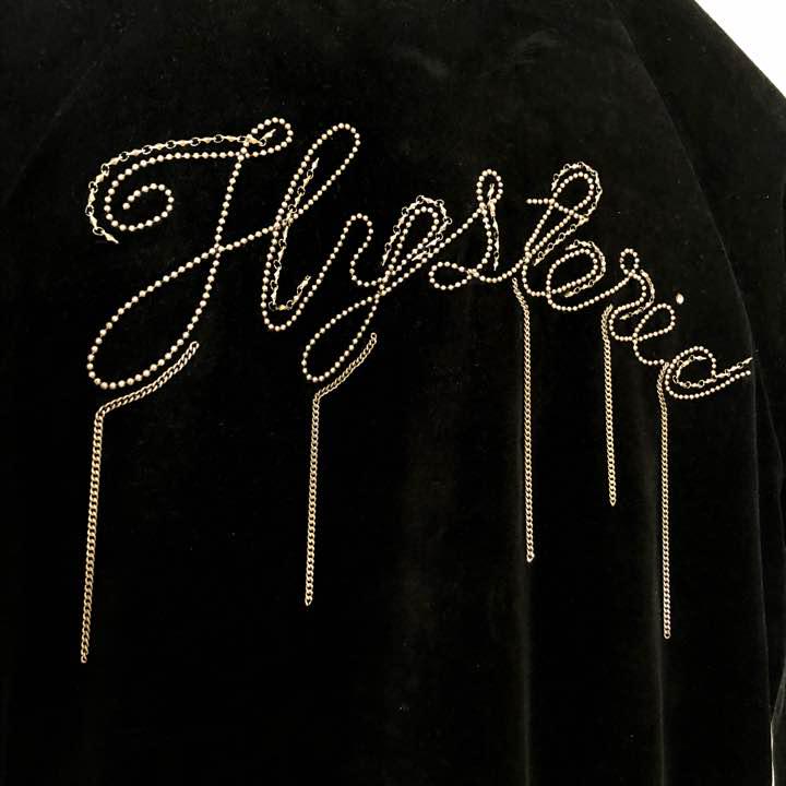 HYSTERIC GLAMOUR ベロア素材 アウターブルゾン