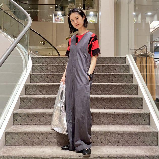 サロペット・オーバーオール・オールインワン maturely Hip Yoke Jumpsuit
