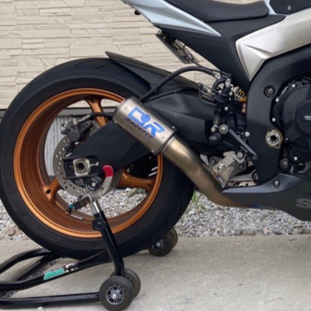 GSXR1000 K9用スリップオンマフラー　レースフィット　RACEFIT製 3