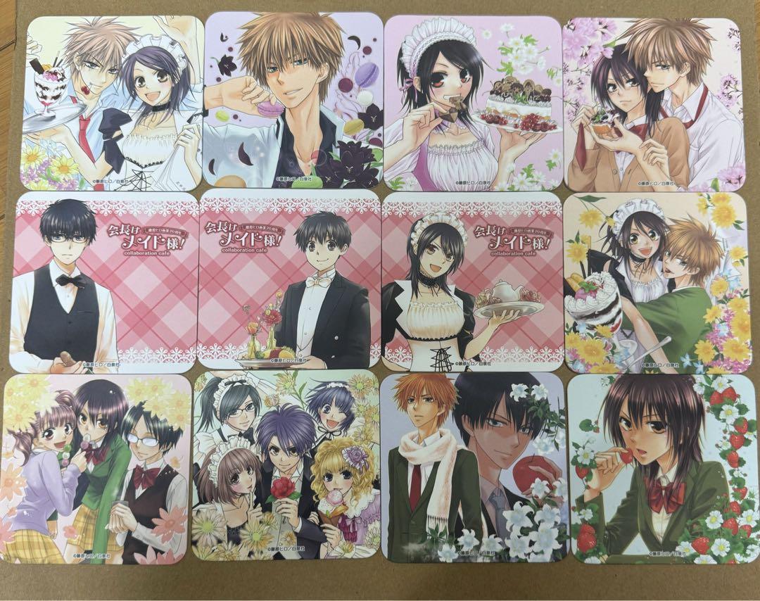 会長はメイド様 コラボカフェ アクリルコースター コンプリート 全種