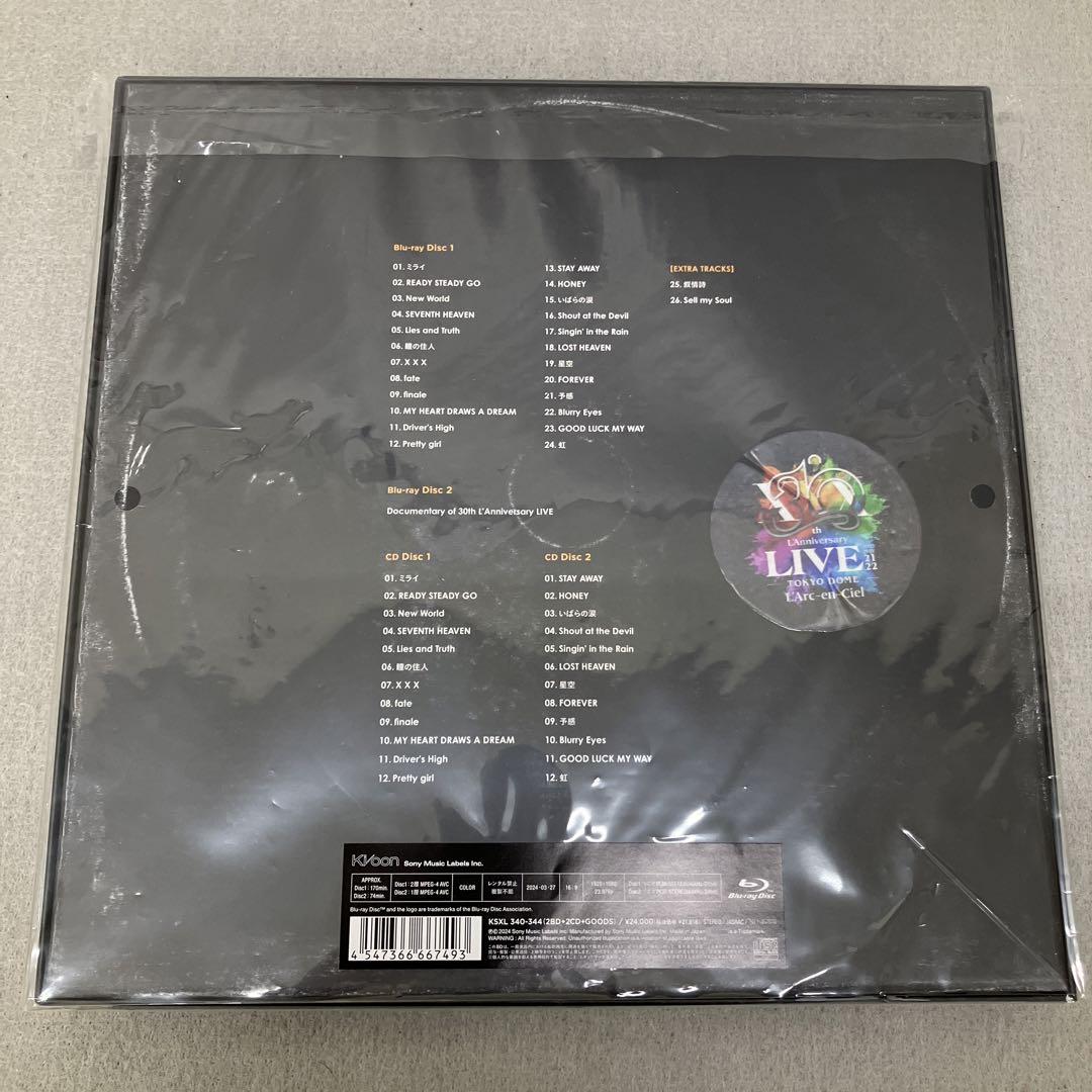 GB5144 Blu-ray L'Arc～en～Ciel 30th Live