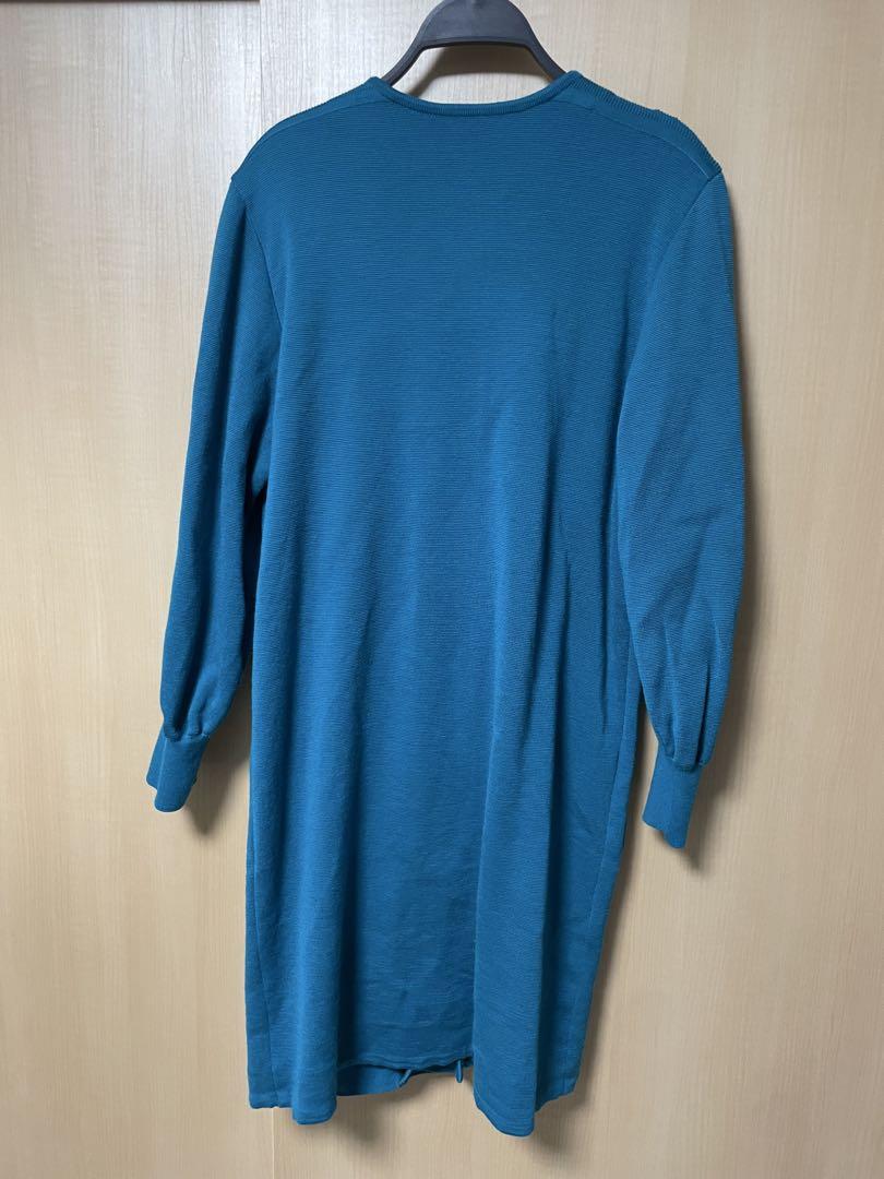Yves Saint Laurent ターコイズ カーディガン Lサイズ