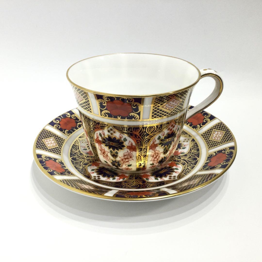 iM2）ロイヤルクラウンダービー オールドイマリ 紅茶珈琲兼用カップ&ソーサー