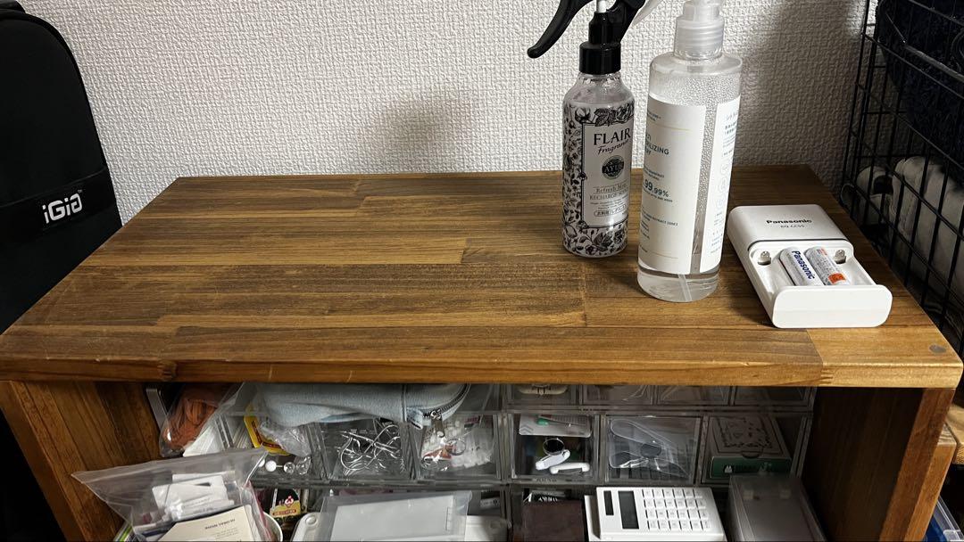 creemaにて購入した棚、シェルフ
