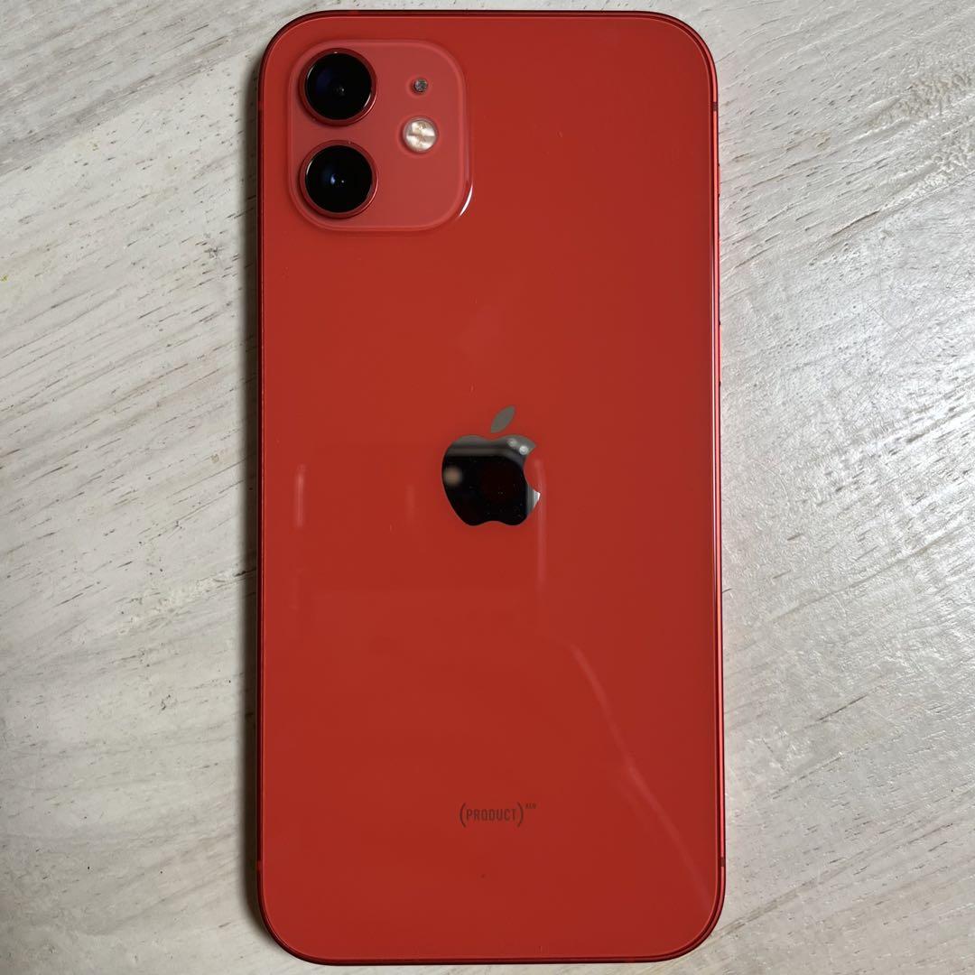 ☆美品☆iPhone12（64GB）RED SIMフリー