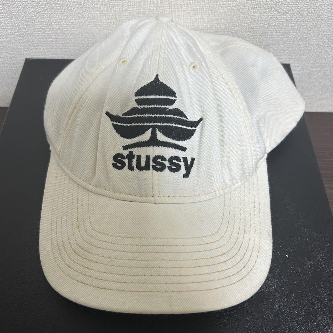 STUSSY キャップ デッドストック 白タグ 90s Vintage
