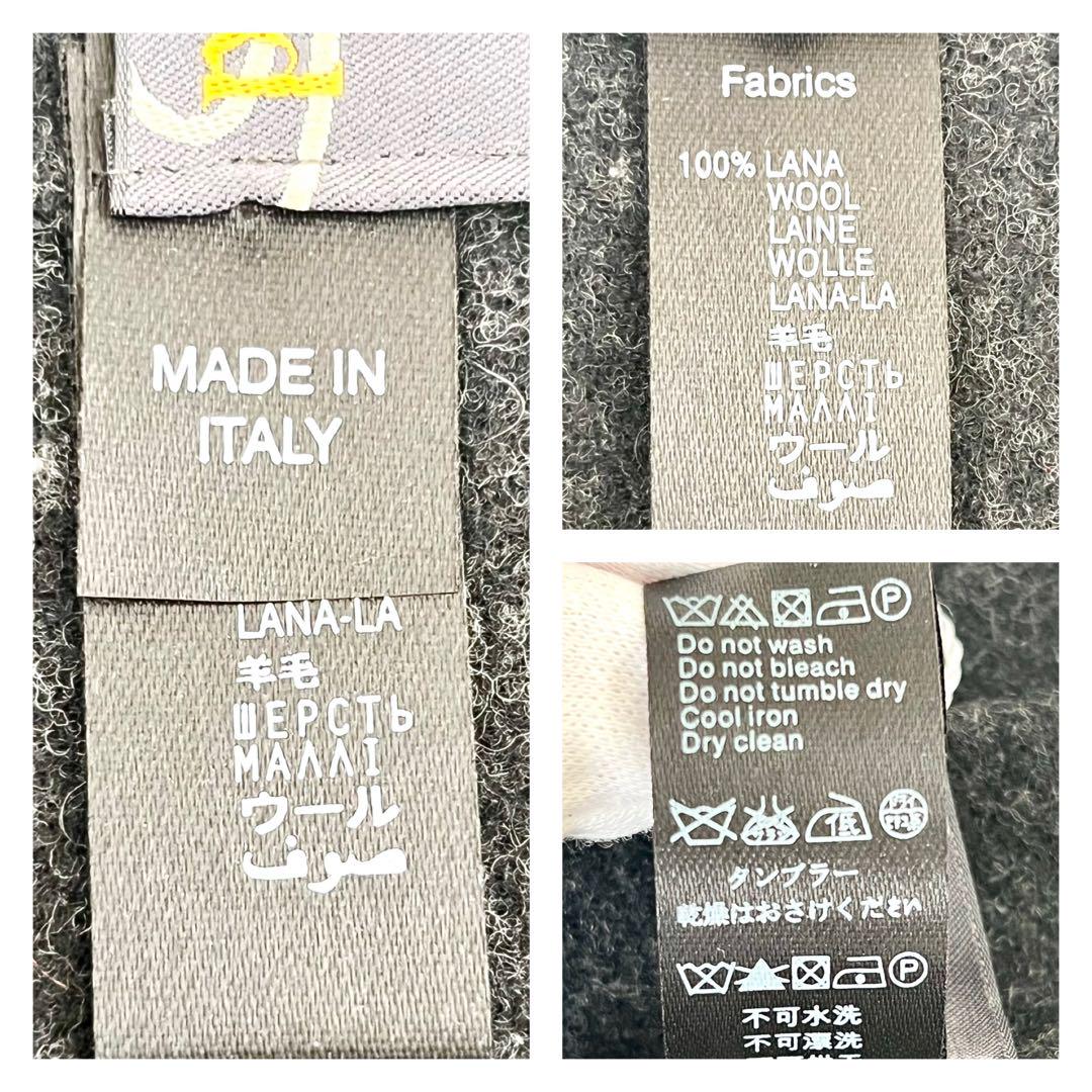 【新品未使用】ビビアンウェストウッド マフラー フリンジ付き オーブ刺繍 ウール