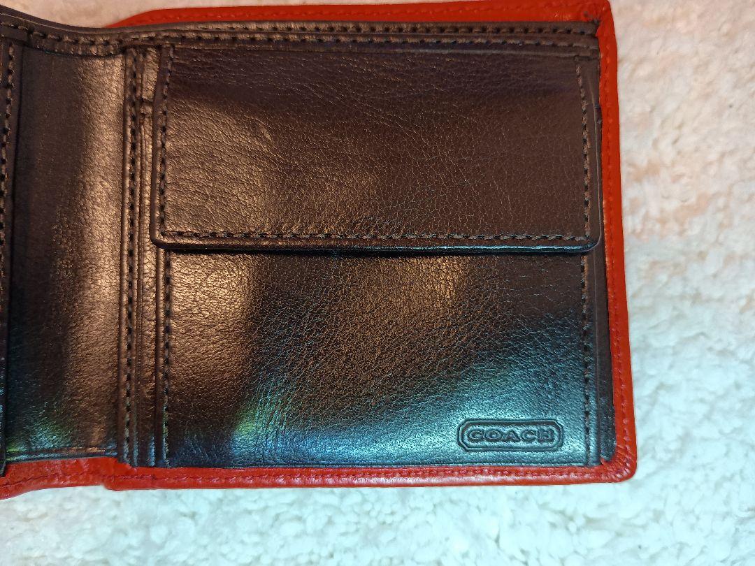 【✨新品未使用品✨】オールドコーチ COACH 革財布　赤色