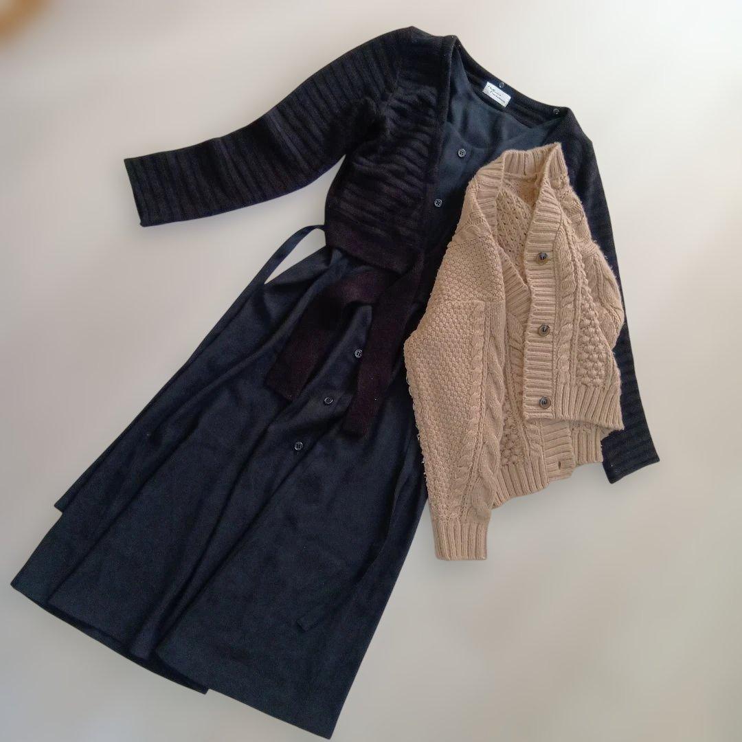 ワンピース セーター2枚のセットですXS SS