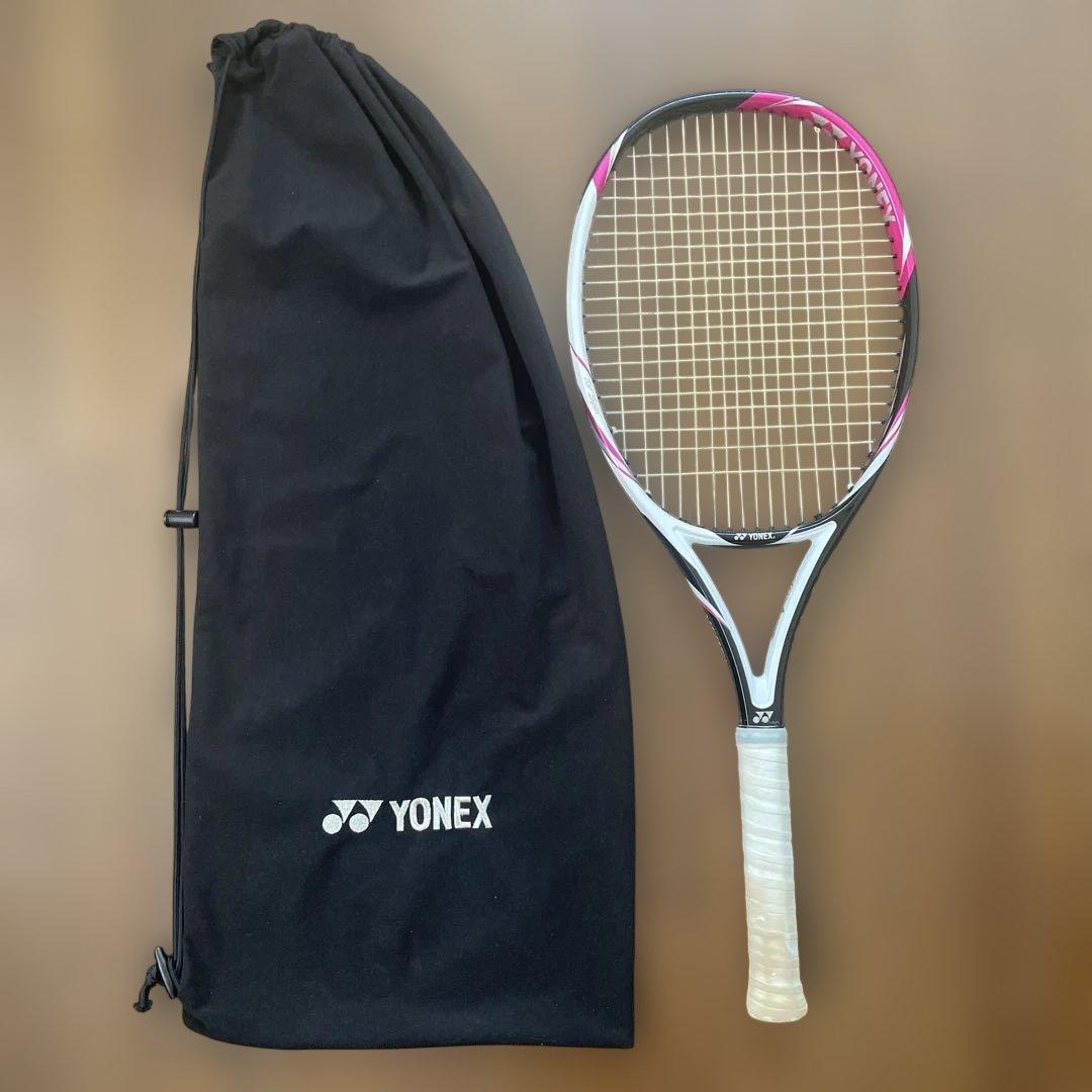 YONEX テニスラケット ホワイト ピンク