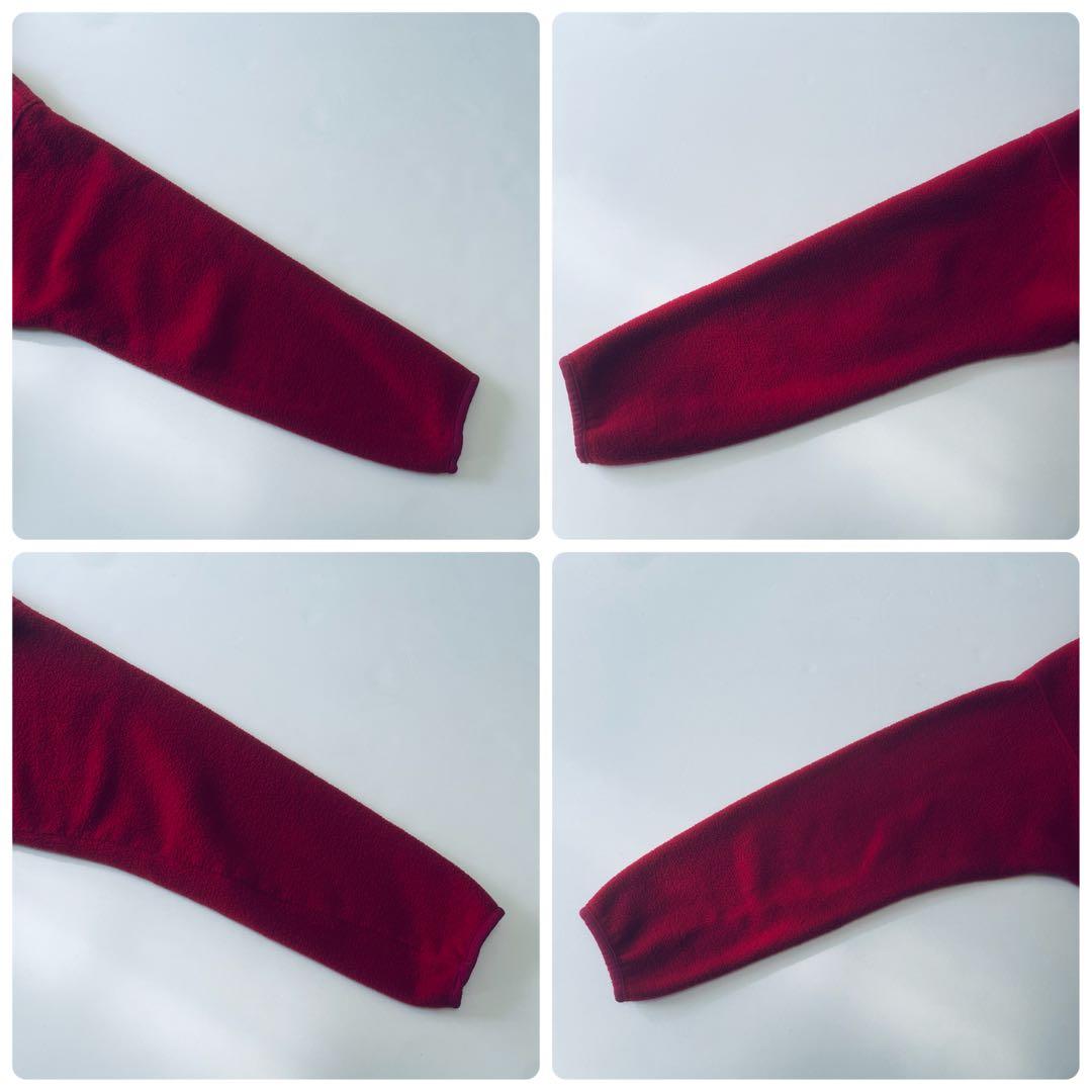 Patagonia 1993年 シンチラスナップT ジャマイカ製 M レッド Patagonia 1993年 シンチラスナップT ジャマイカ製 M レッド