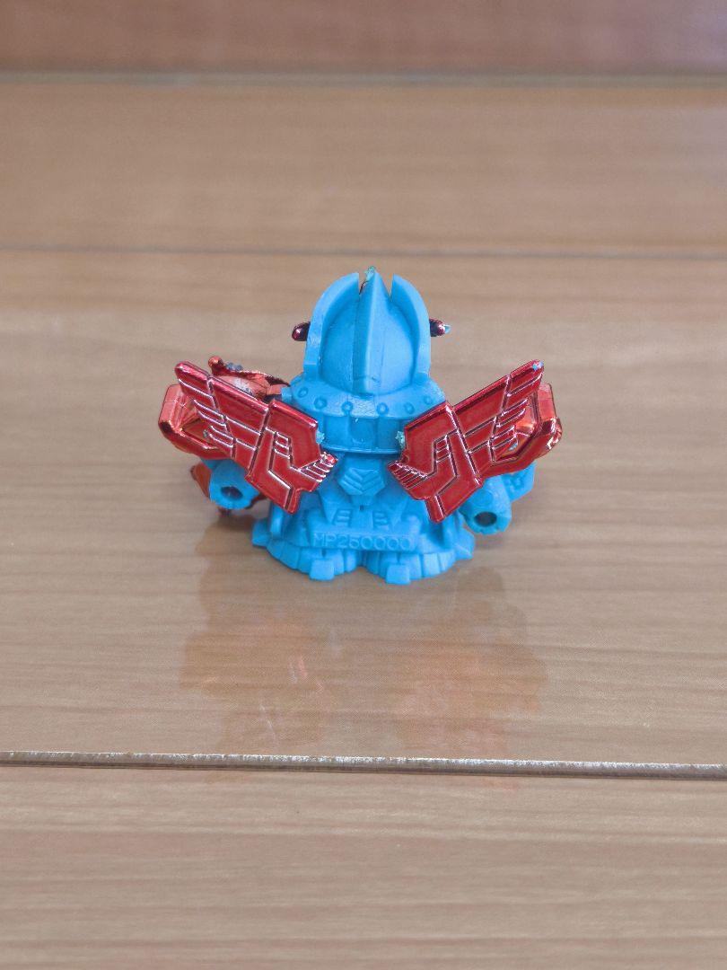 機甲神エルガイヤー　ガン消し　青塩ビ　赤メッキ
