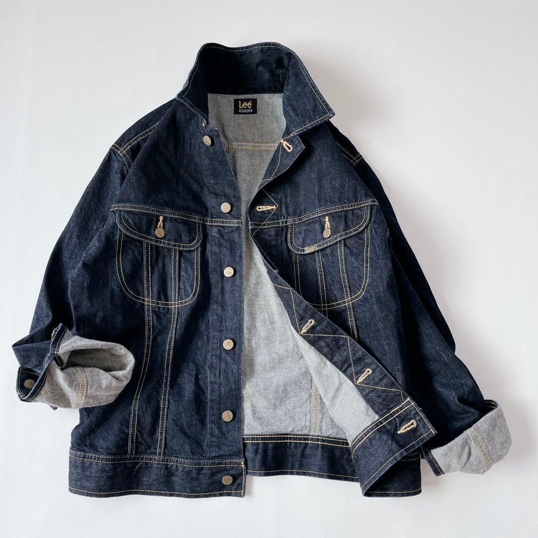 濃紺 Lee ライダース 101J デニムジャケット 近年 XLXL LL Lee