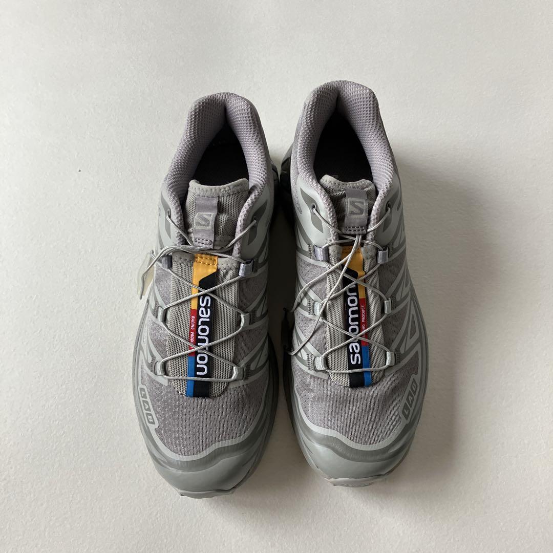SALOMONサロモンスニーカー XT-6グレー GHOST GRAY 24cm