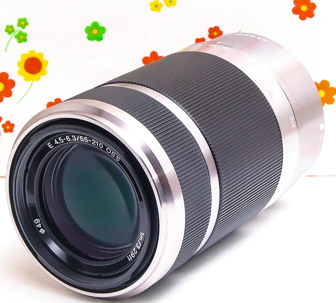SONY ソニー E 55-210mm OSS☆望遠レンズ☆イベントなどで大活躍