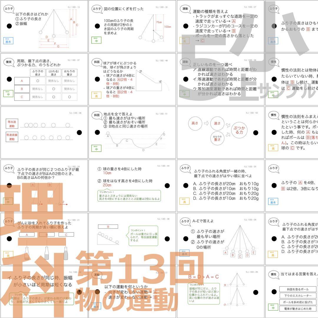 中学受験【5年上全セット 社会・理科 1-19回】組分けテスト対策 予習シリーズ