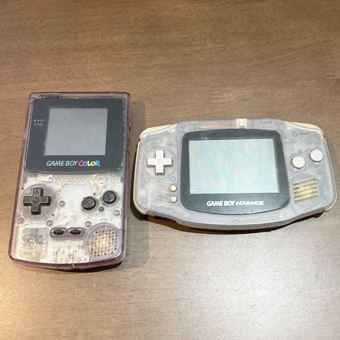 ニンテンドー ゲームボーイアドバンス & ゲームボーイカラー セット ジャンク