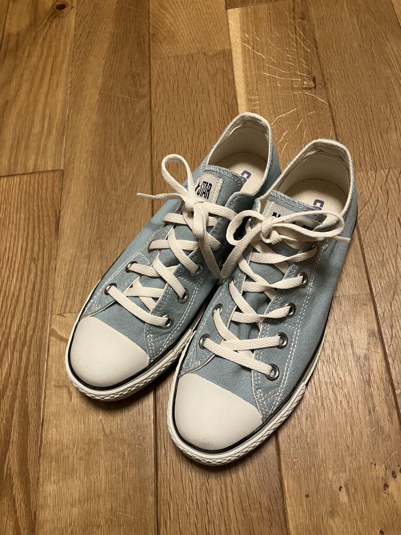 CONVERSE ALL STAR スプレイグリーンローカットスニーカー