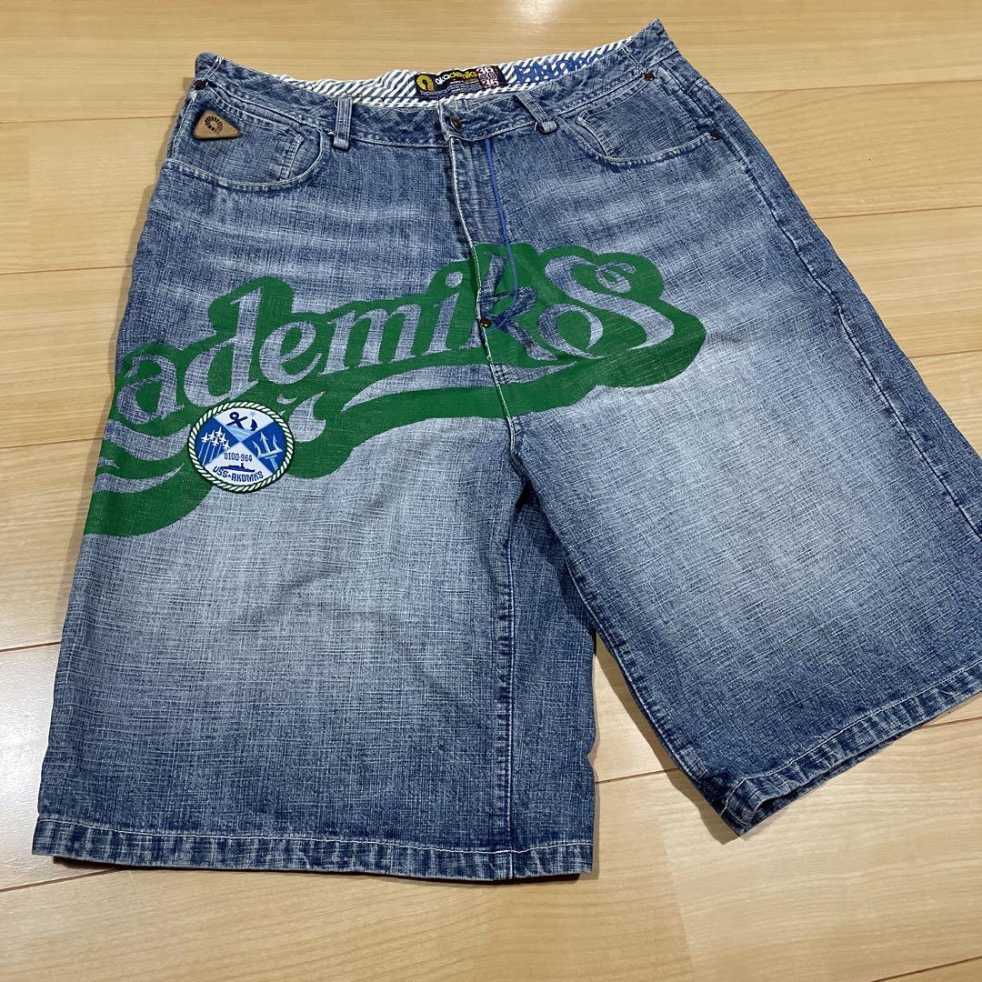 akademiks アカデミクス W36 バギーショーツ ハーフパンツ y2k