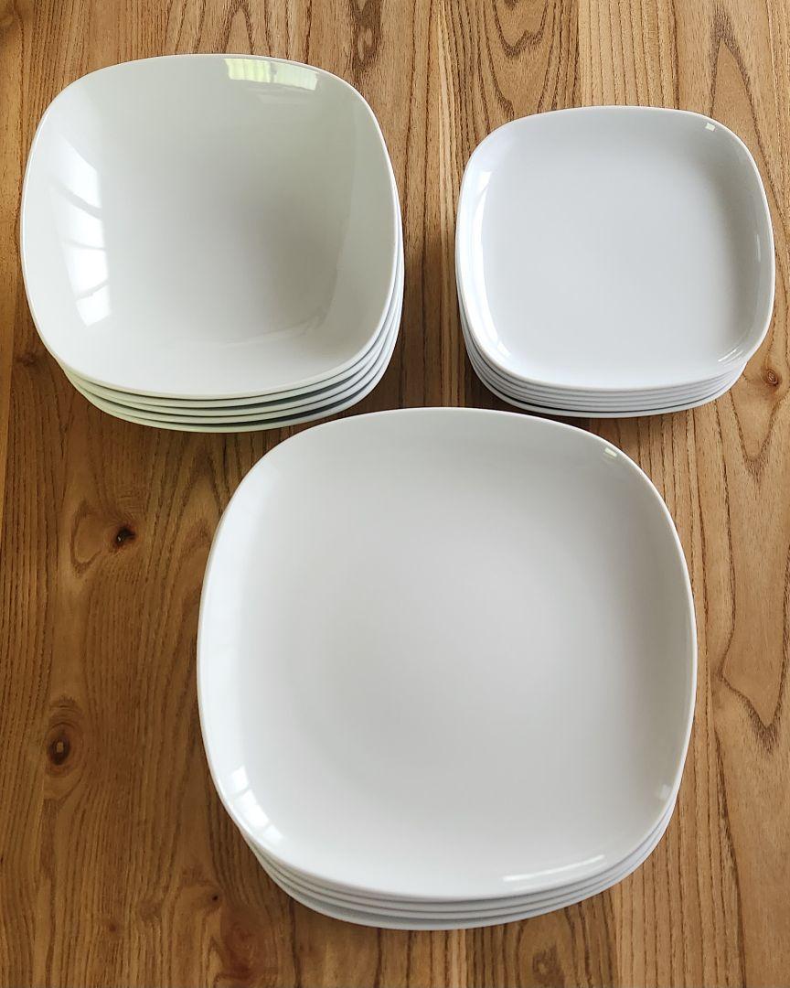 IKEA⭐️ARV 食器セット 18点 廃盤 白 ホワイト 未使用 - メルカリ