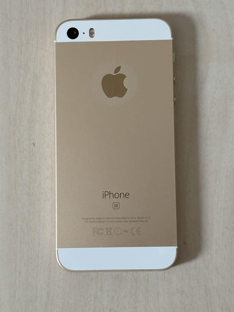 iphoneSE 第一世代 64G ゴールド 第1世代 充電器 SIMフリー