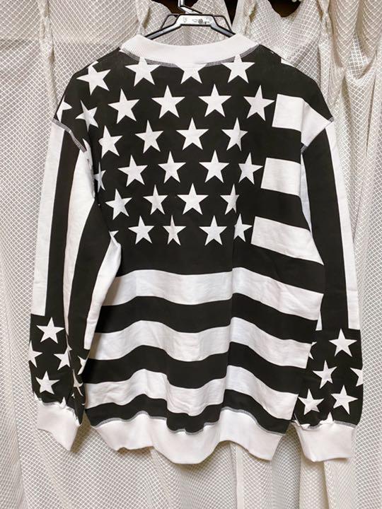 ましたが love 星柄 トレーナー CAdL5-m97519722002 moschino ♔なので
