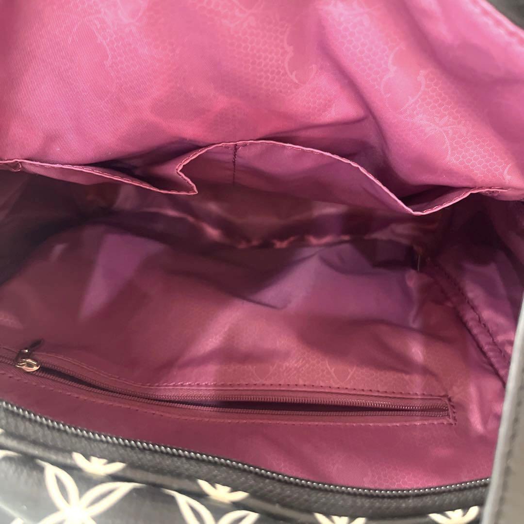 美品　ANNASUI アナスイ　リュック　トートバッグ　2way フェイクレザー